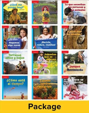 Cover for Hackett · Inspire Science Grade K, Spanish Leveled Reader Class Set, 1 Each of 12 Titles (Spiral Book) (2016)