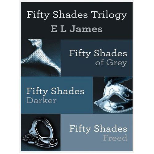 Cover for E L James · Fifty Shades Trilogy: Fifty Shades of Grey, Fifty Shades Darker, Fifty Shades Freed 3-volume Boxed Set (Paperback Book) (2012)