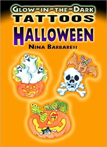 Cover for Nina Barbaresi · Glow-In-The-Dark Tattoos: Halloween - Little Activity Books (MERCH) (2008)