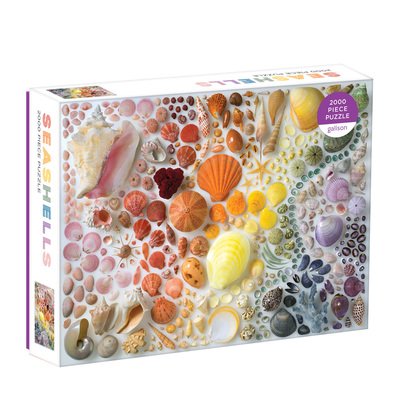 Rainbow Seashells 2000 Piece Puzzle - Galison - Bordspel - Galison - 9780735357044 - 15 januari 2019