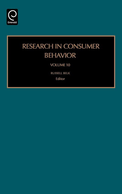 Cover for Russell W Belk · Research in Consumer Behavior - Research in Consumer Behavior (Hardcover Book) (2006)