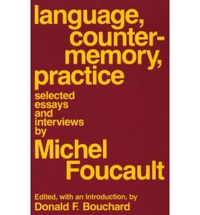 Cover for Michel Foucault · Language, Counter-Memory, Practice: Selected Essays and Interviews (Taschenbuch) [New edition] (1980)