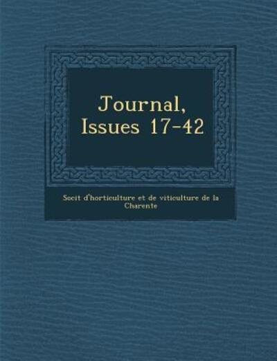 Cover for Soci T · Journal, Issues 17-42 (Paperback Book) (2012)