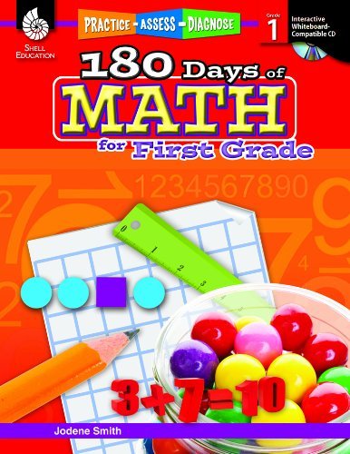 Cover for Jodene Smith · 180 Days of Math for First Grade: Practice, Assess, Diagnose (Pocketbok) (2011)