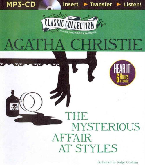 Cover for Agatha Christie · The Mysterious Affair at Styles (MP3-CD) (2014)