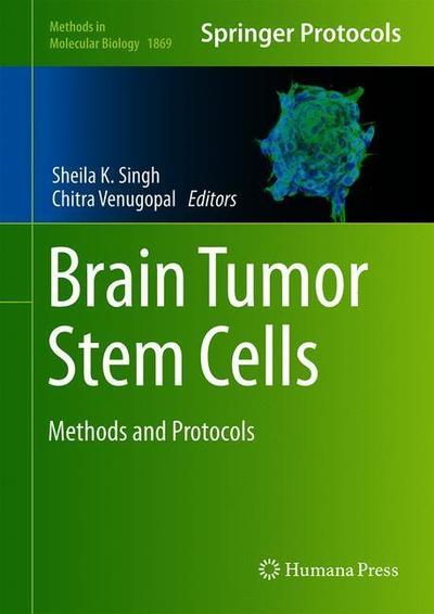 Cover for Brain Tumor Stem Cells: Methods and Protocols - Methods in Molecular Biology (Hardcover Book) [2019 edition] (2018)