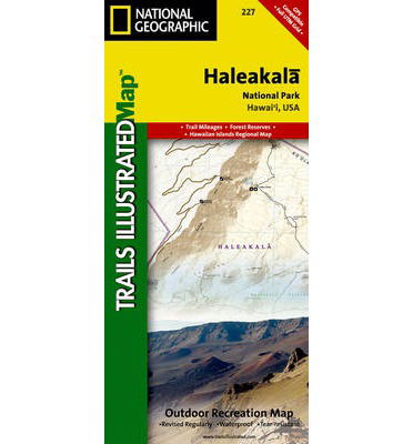 Cover for National Geographic Maps · Haleakala National Park: Trails Illustrated National Parks (Map) (2024)