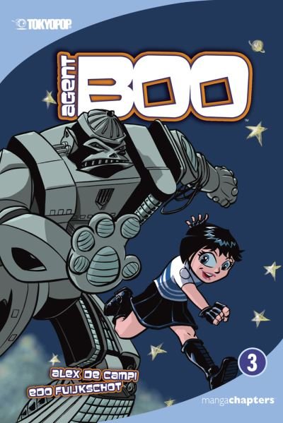 Cover for Alex De Campi · Agent Boo manga chapter book volume 3: The Heart of Iron - Agent Boo manga (Paperback Book) (2007)