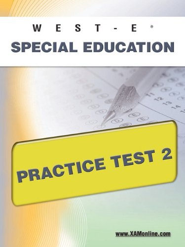 Cover for Sharon Wynne · West-e Special Education Practice Test 2 (Pocketbok) (2011)