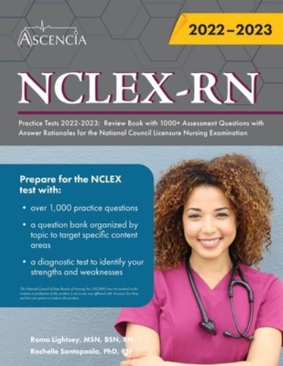 Cover for E. M. Falgout · NCLEX-RN Practice Test Book 2022-2023 (N/A) (2021)