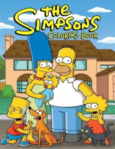 Cover for Linda Johnson · The Simpsons Coloring Book (Paperback Bog) (2018)
