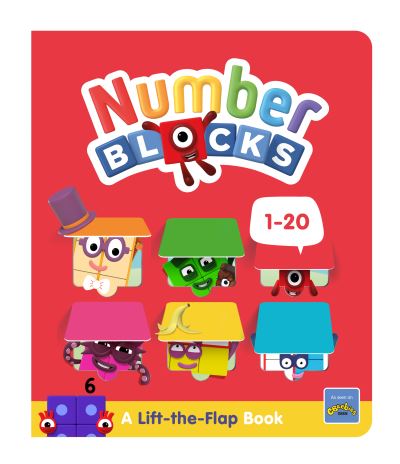 Cover for Numberblocks · Numberblocks 1-20: A Lift the Flap Book - Numberblocks Lift The Flap Titles (Board book) (2021)