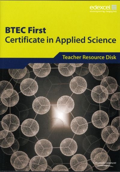 BTEC First Certificate in Applied Science Teacher Support Disk: Teacher Support Disk - 4Science - Game - Pearson Education Limited - 9781846900044 - August 23, 2006