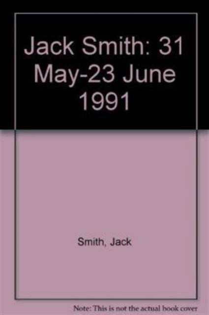 Cover for Jack Smith (Pocketbok) (1991)