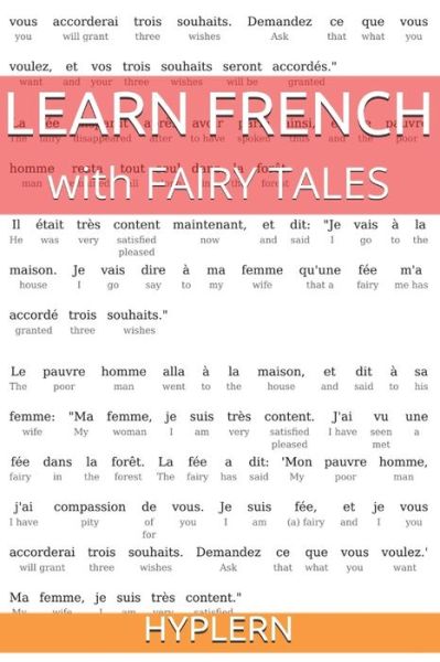 Cover for Kees Van Den End · Learn French with Fairy Tales (Pocketbok) (2019)