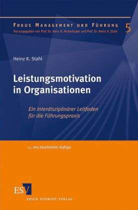 Cover for Stahl · Leistungsmotivation in Organisati (Book)