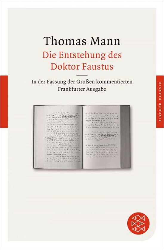 Cover for Thomas Mann · Die Entstehung des Doktor Faustus (Paperback Bog) (2012)
