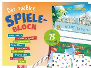 Cover for Der spaßige Spieleblock (Book) (2024)