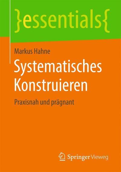 Cover for Hahne · Systematisches Konstruieren (Book) [1. Aufl. 2019 edition] (2019)