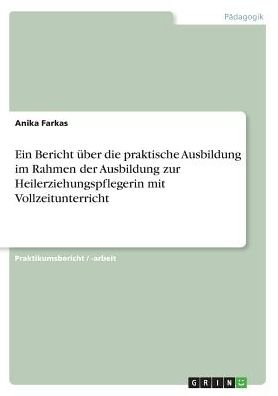 Cover for Farkas · Ein Bericht über die praktische (Bok) (2016)