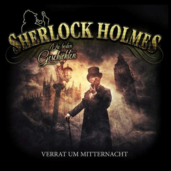 Cover for Sherlock Holmes-die Besten Geschichten · Folge 5-verrat Um Mitternacht (180g Black Vinyl) (VINYL) (2019)