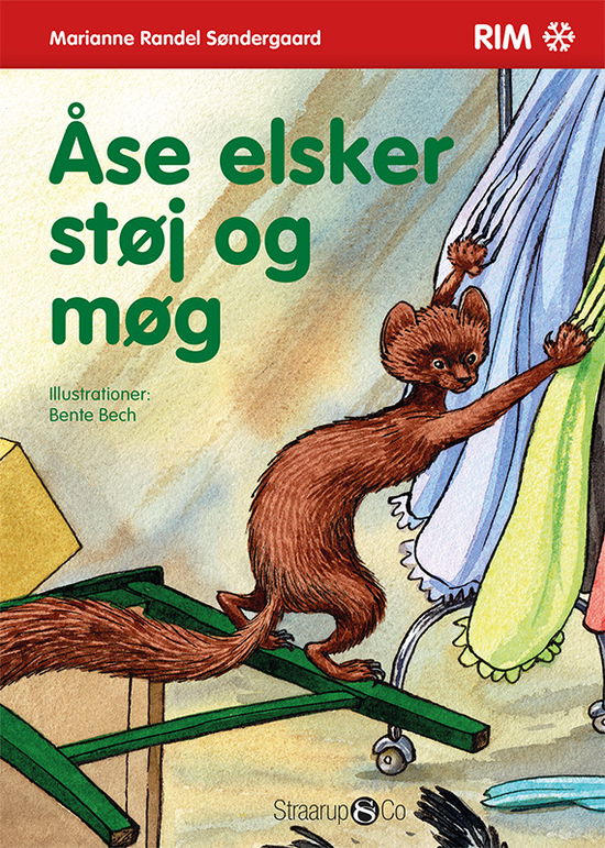 Cover for Marianne Randel Søndergaard · Rim: Åse elsker støj og møg (Innbunden bok) [1. utgave] (2018)