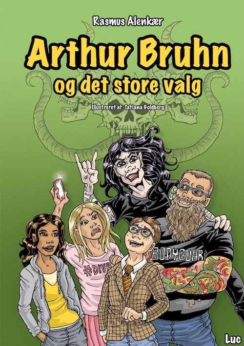 Cover for Rasmus Alenkær · Arthur Bruhn og det store valg (Hardcover Book) [1er édition] (2018)