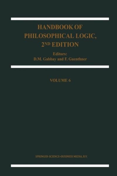 Cover for Dov M Gabbay · Handbook of Philosophical Logic - Handbook of Philosophical Logic (Paperback Book) [2nd ed. 2002 edition] (2011)