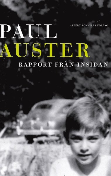 Cover for Paul Auster · Rapport från insidan (ePUB) (2015)