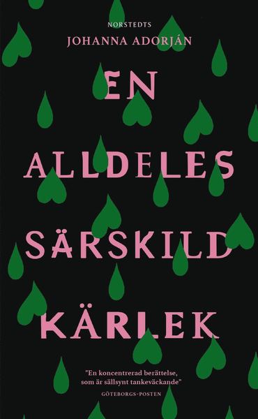 Cover for Johanna Adorján · En alldeles särskild kärlek (Paperback Book) (2018)