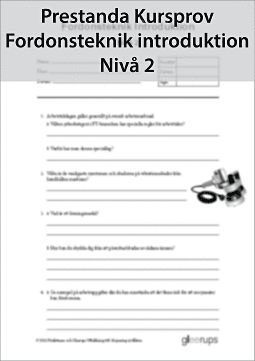 Prestanda Startblock: Prestanda Kursprov Fordonsteknik introduktion, nivå 2 8-pack - Anders Ohlsson - Bücher - Gleerups Utbildning AB - 9789140677044 - 13. Januar 2012