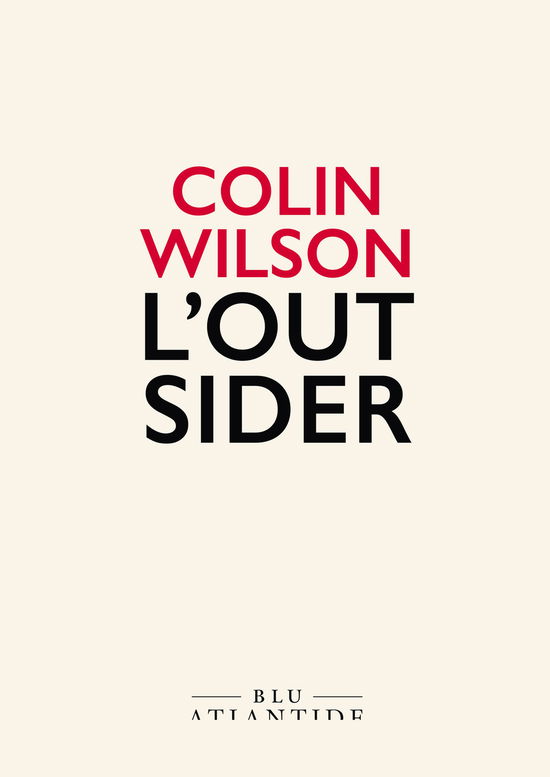 Cover for Colin Wilson · L' Outsider (Bog)