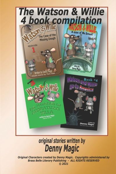 Cover for Denny Magic · The Watson &amp; Willie Compilation: Set of four books (Paperback Book) (2021)