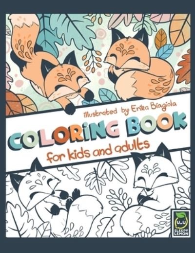 Cover for Noemi Nemimakeit Fadda · Rikolaa Coloring Book 1 - A Kids and Adult Coloring Album (Paperback Book) (2021)