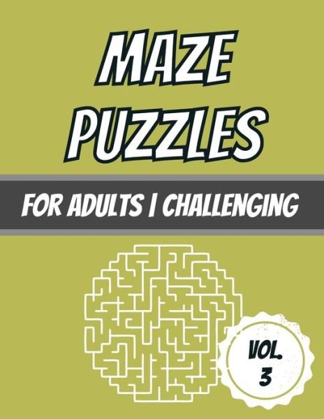 Cover for Dabini G · Maze Puzzles (Paperback Book) (2020)