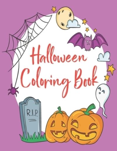 Cover for Mofiz Publication · Halloween coloring book (Paperback Bog) (2020)