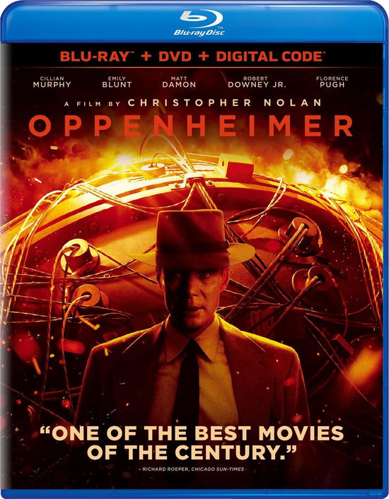 Cover for Oppenheimer (Blu-ray) (2023)