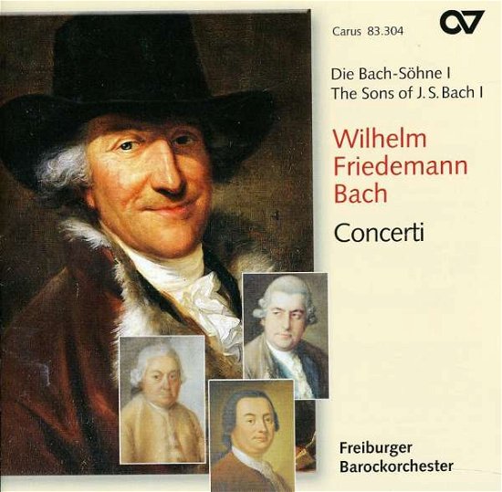 Cover for Bach,w.f. / Keiser / Behringer / Hill / Goltz · Sons of Bach 1 (CD) (2002)