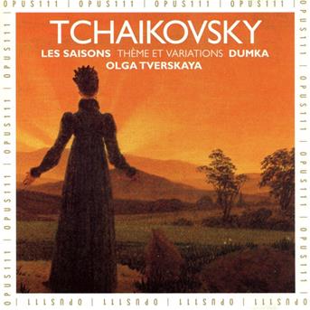 Cover for Pyotr Ilyich Tchaikovsky  · Stagioni Op 37B (1876) (CD)