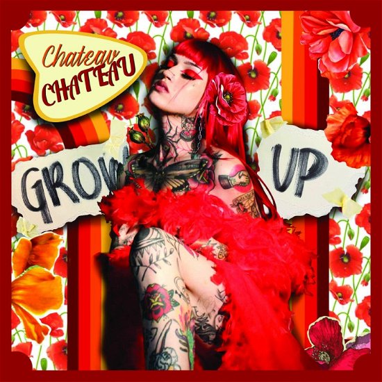 Cover for Chateau Chateau · Grow Up (RED VINYL) (LP) (2022)