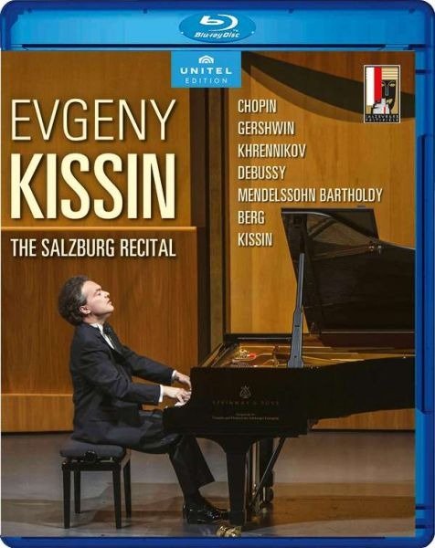 Cover for Berg / Khrennikov / Kissin · Salzburg Recital (Blu-ray) (2023)