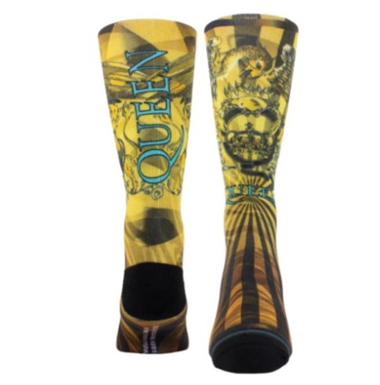 Queen Gold Crest Socks (One Size) - Queen - Merchandise - QUEEN - 0841657008045 - April 30, 2024