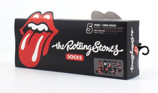 Cover for The Rolling Stones · The Rolling Stones Socks 5 Pack In Gift Box (One Size) (CLOTHES) (2024)