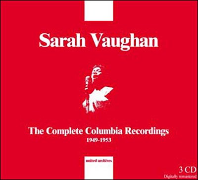 Cover for Sarah Vaughan · Complete Columbia Recordings 1949 - 1953, the (CD) (2006)