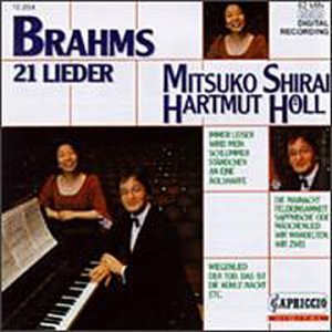 Cover for Shirai,mitsuko / Höll,hartmut · * 21 Lieder (CD) (2008)