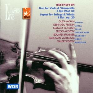 Septett op.20 - Ludwig van Beethoven (1770-1827) - Musiikki - LIVE CLASSICS - 4015512001045 - maanantai 28. elokuuta 2000