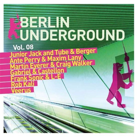 Cover for Berlin Underground Vol 8 / Various · Berlin Underground - Vol 8 (CD) (2018)