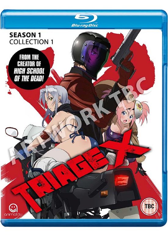 Cover for Manga · Triage X Complete Season 1 Collection (Blu-ray) (2017)