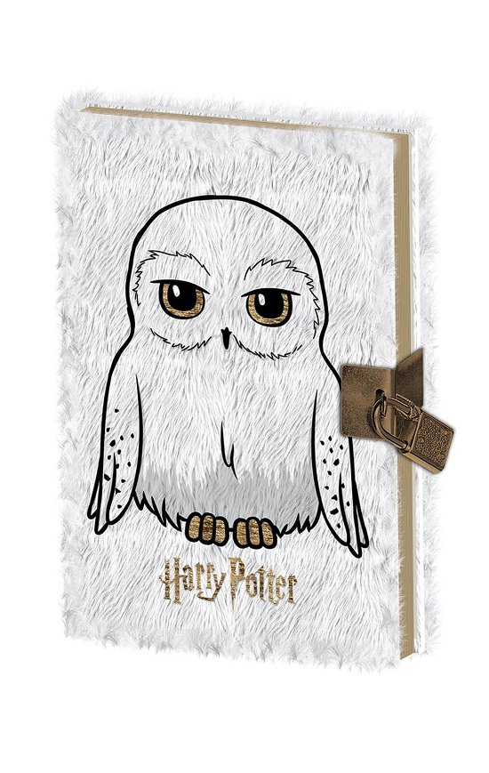 Cover for Harry Potter: Pyramid · Hedwig (A5 Lockable Notebook Plush) (MERCH) (2023)