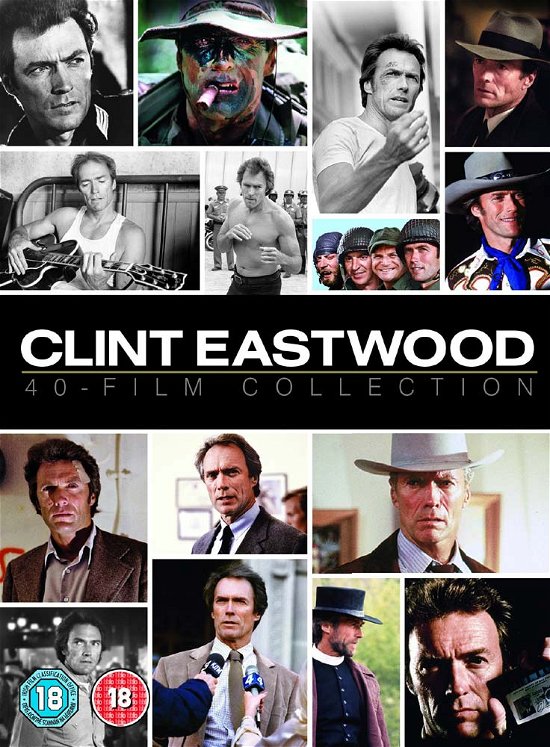 Cover for Clint Eastwood Collection (40 Films) (DVD) (2017)